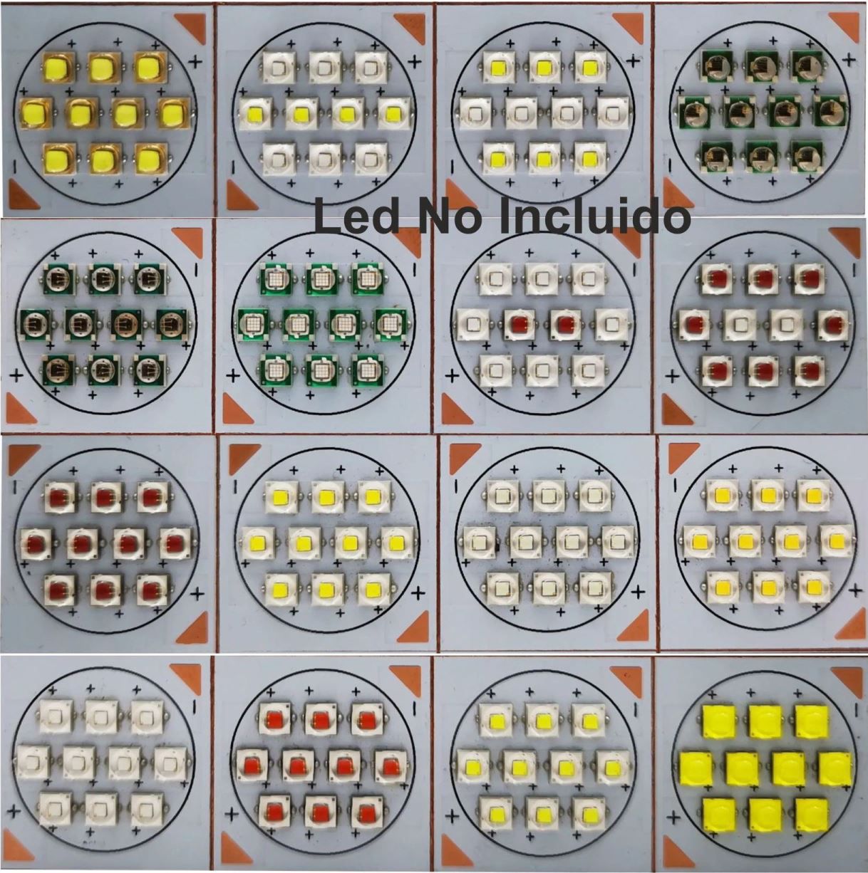 Pcb Led 24x24mm 10x3535-XP-XT